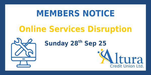 Online Services Disruption 28th September 2025