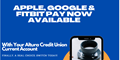 Apple, Google & Fitbit pay now available!