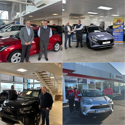 Car Draw Winners