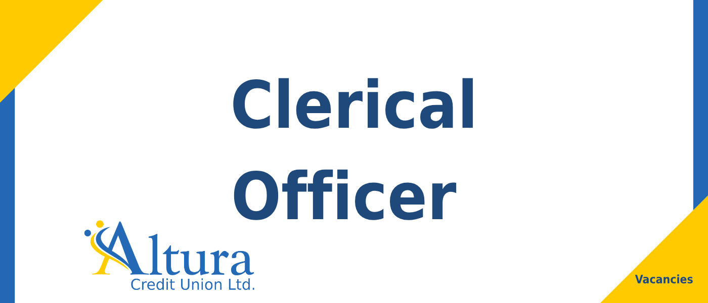 Clerical Officer – Vacancy June 2026