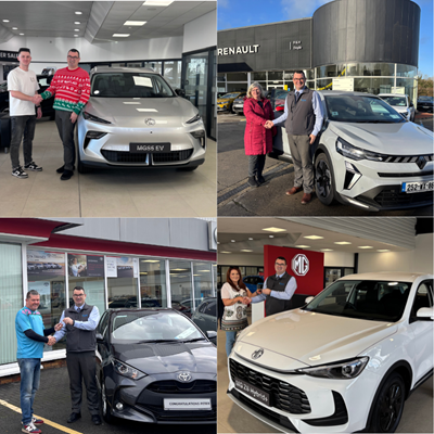 Car Draw Winners